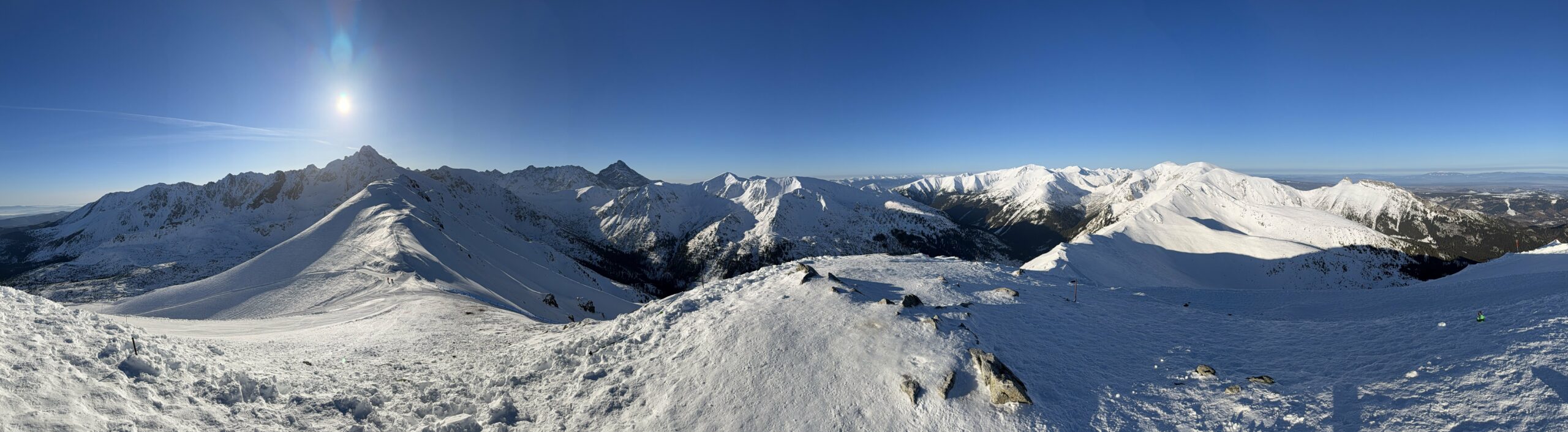 Zimowe bieganie w Tatrach